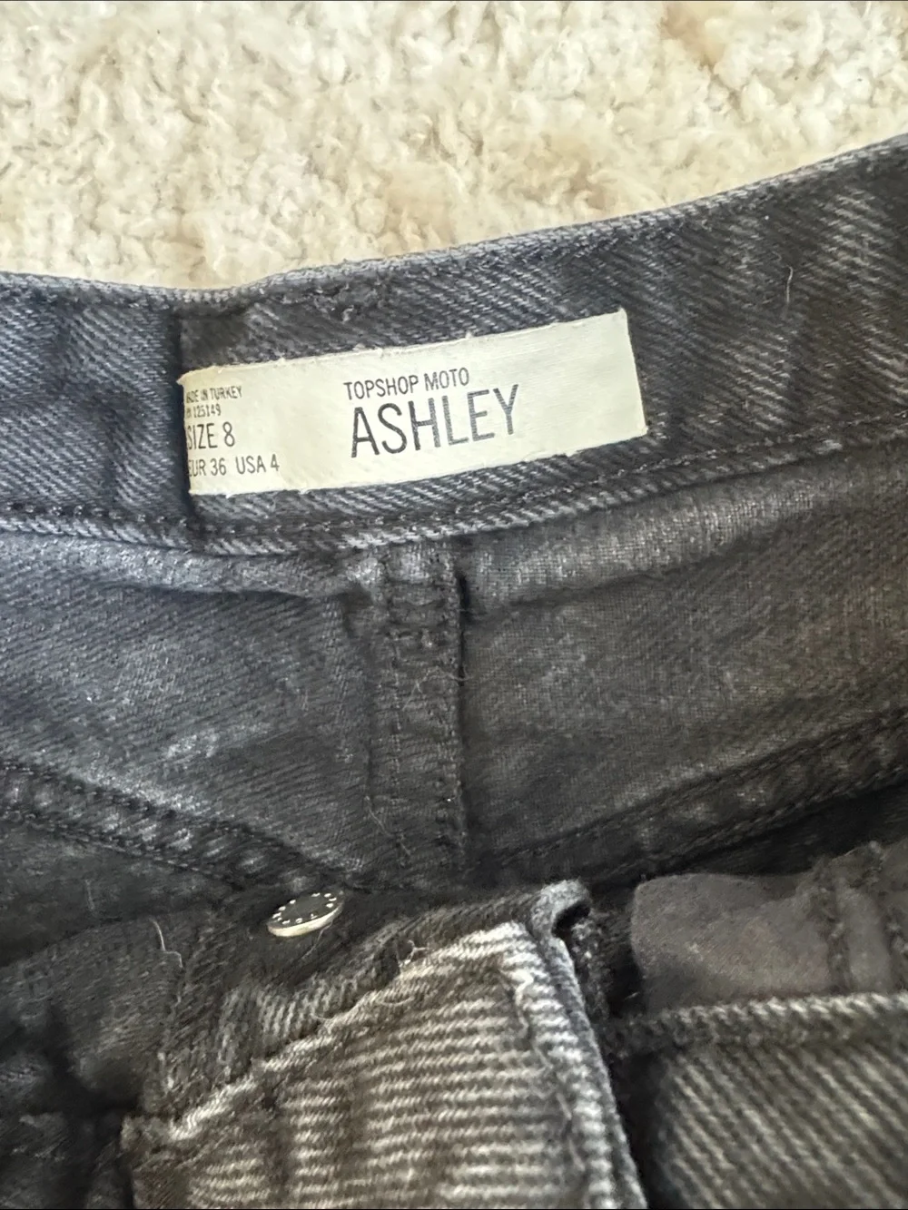 Topshop Moto Ashley Denim Shorts